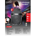 8" Portable Bluetooth  DJ Speaker